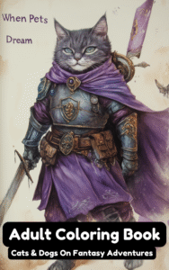 When Pets Dream: A Coloring Grimoire of Paws & Prophecy